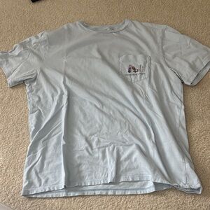 Vineyard Vines Men's Light Blue Short Sleeve Tee Size L